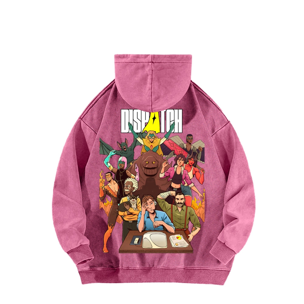 Dispatch Unisex Washed Hoodie 2511024531
