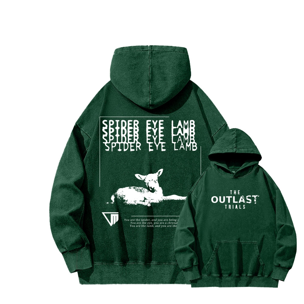 The Outlast Trials Unisex Washed Hoodie 2511027316