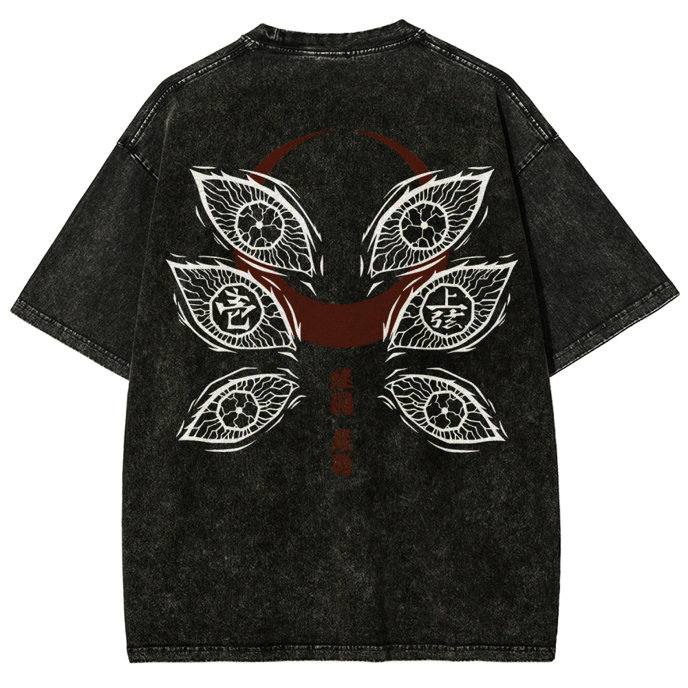 Demon Slayer Unisex Fit Washed T-Shirt 2511029897