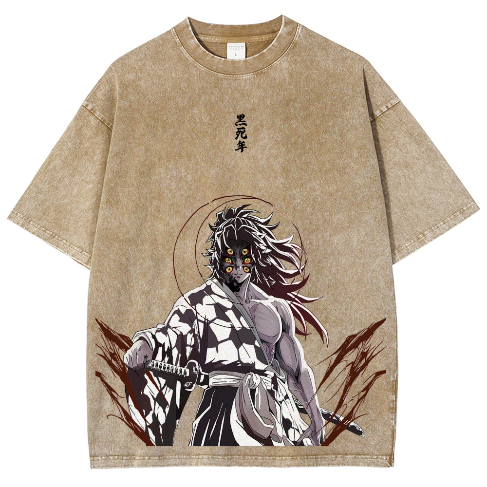 Demon Slayer Unisex Fit Washed T-Shirt 2511029897