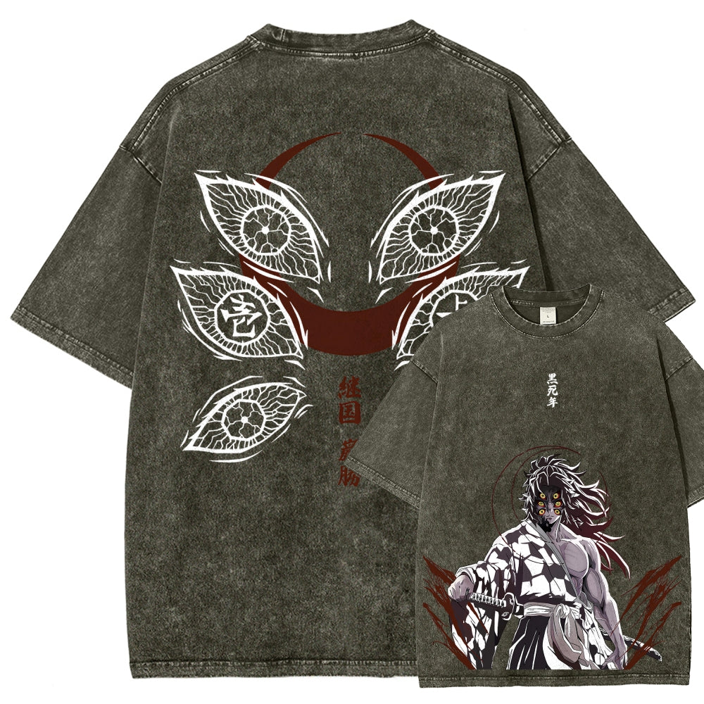 Demon Slayer Unisex Fit Washed T-Shirt 2511029897