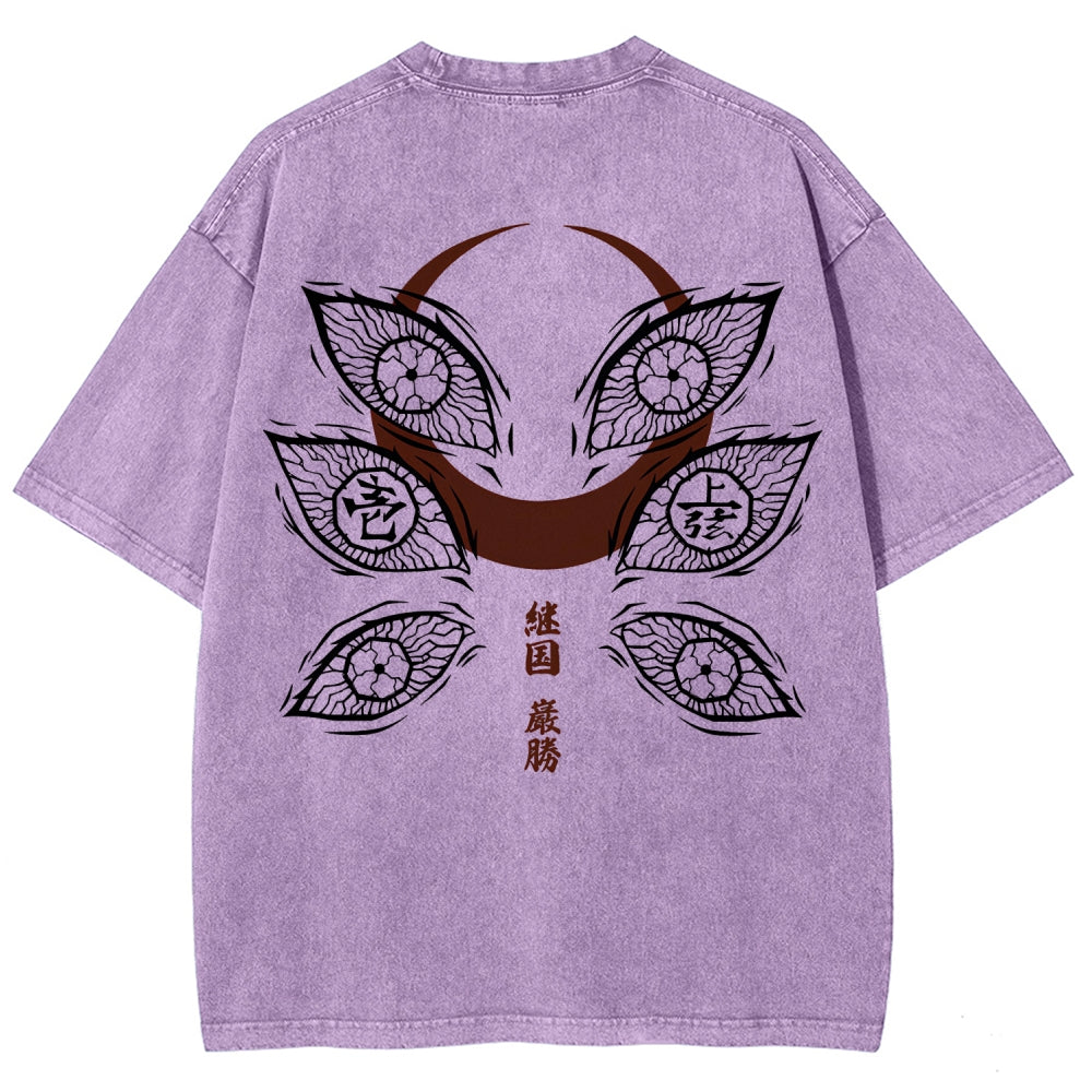 Demon Slayer Unisex Fit Washed T-Shirt 2511029897