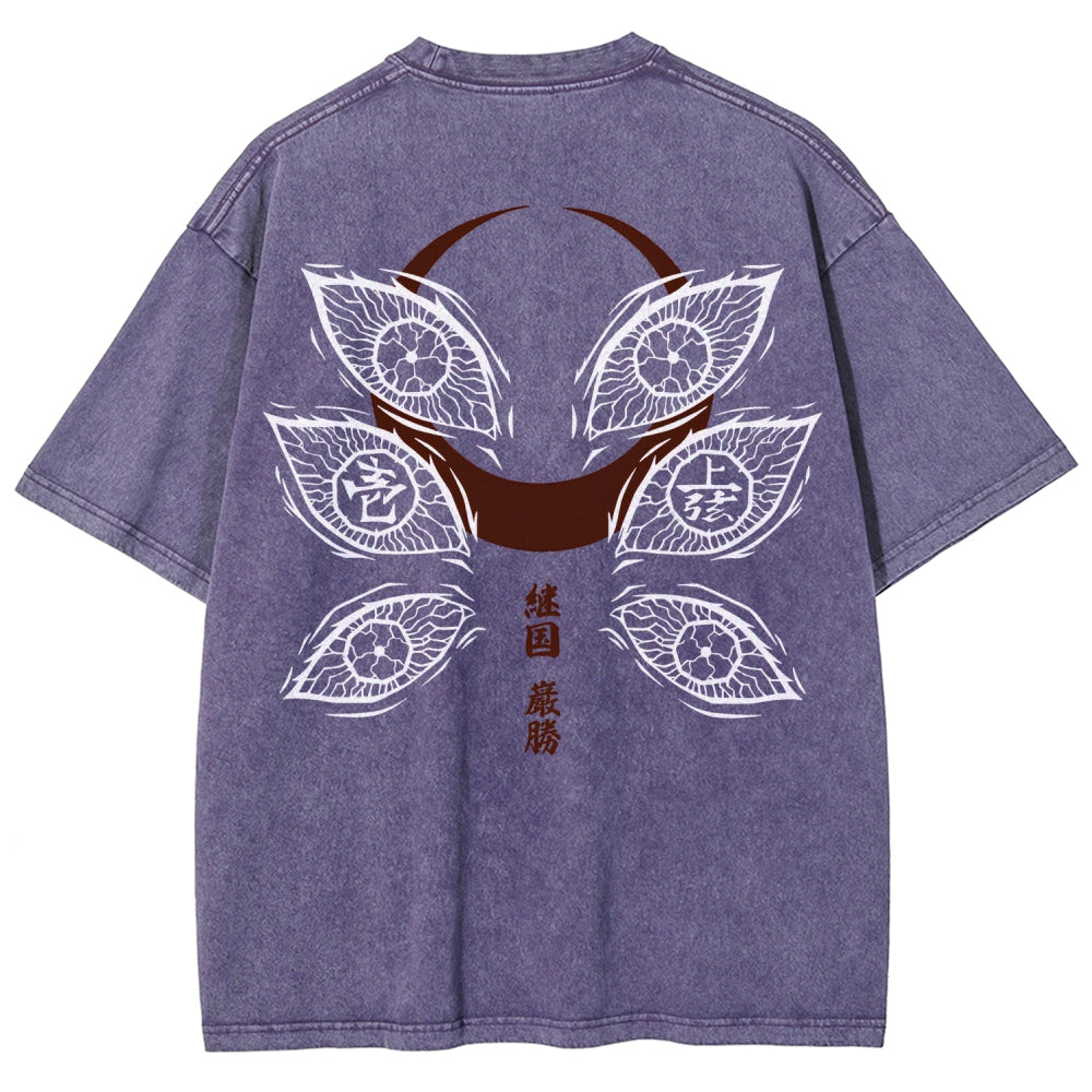 Demon Slayer Unisex Fit Washed T-Shirt 2511029897