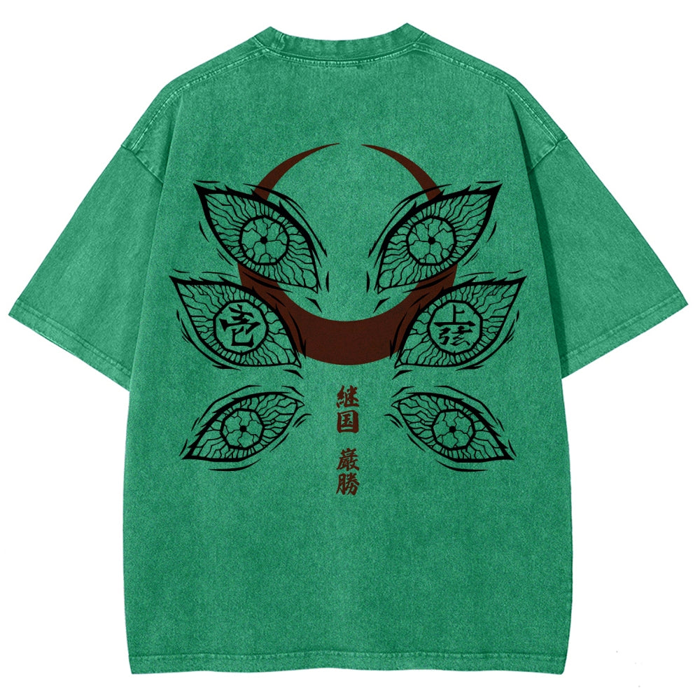 Demon Slayer Unisex Fit Washed T-Shirt 2511029897