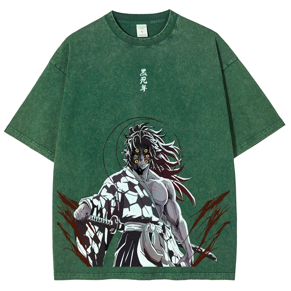 Demon Slayer Unisex Fit Washed T-Shirt 2511029897