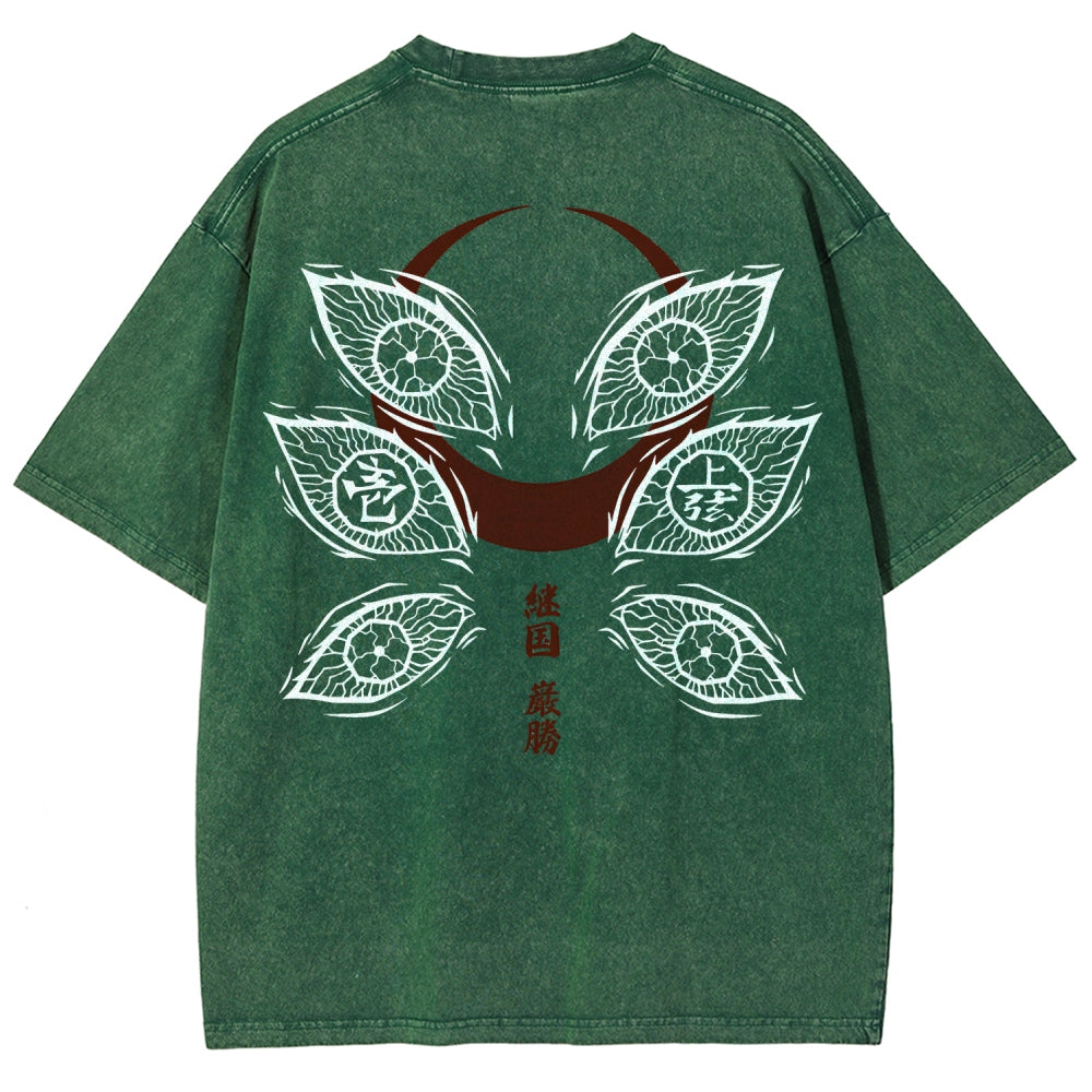 Demon Slayer Unisex Fit Washed T-Shirt 2511029897