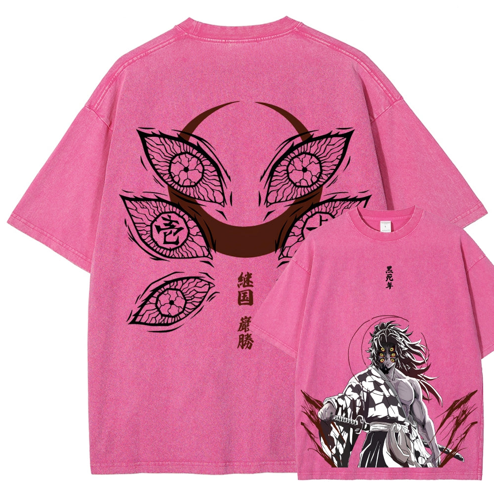 Demon Slayer Unisex Fit Washed T-Shirt 2511029897