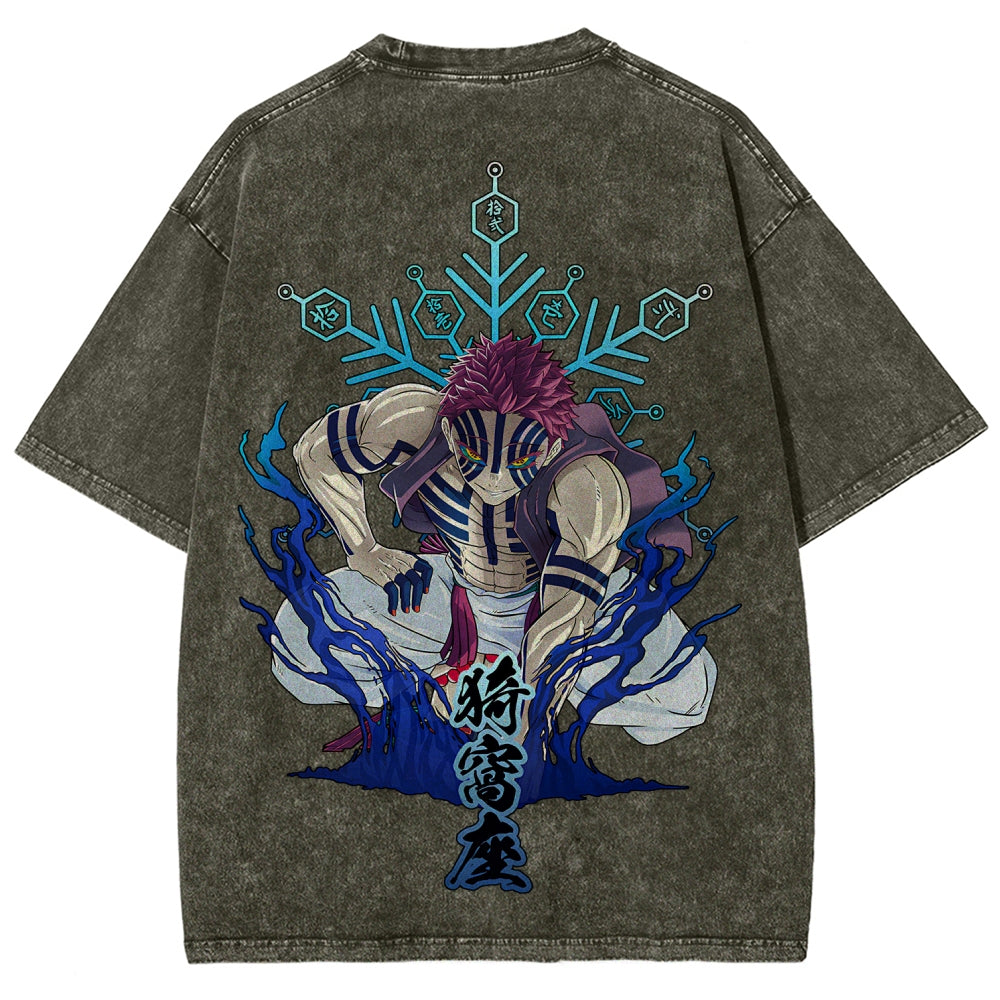 Demon Slayer Unisex Fit Washed T-Shirt 2511029900