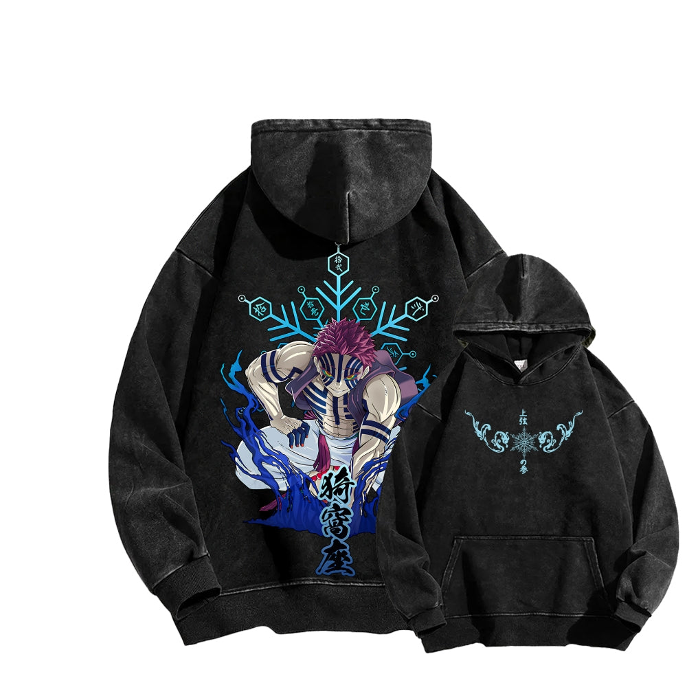 Demon Slayer Unisex Washed Hoodie 2511029984
