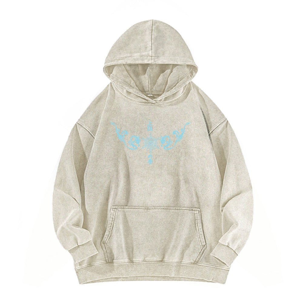 Demon Slayer Unisex Washed Hoodie 2511029984
