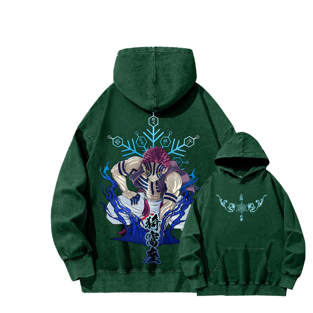 Demon Slayer Unisex Washed Hoodie 2511029984