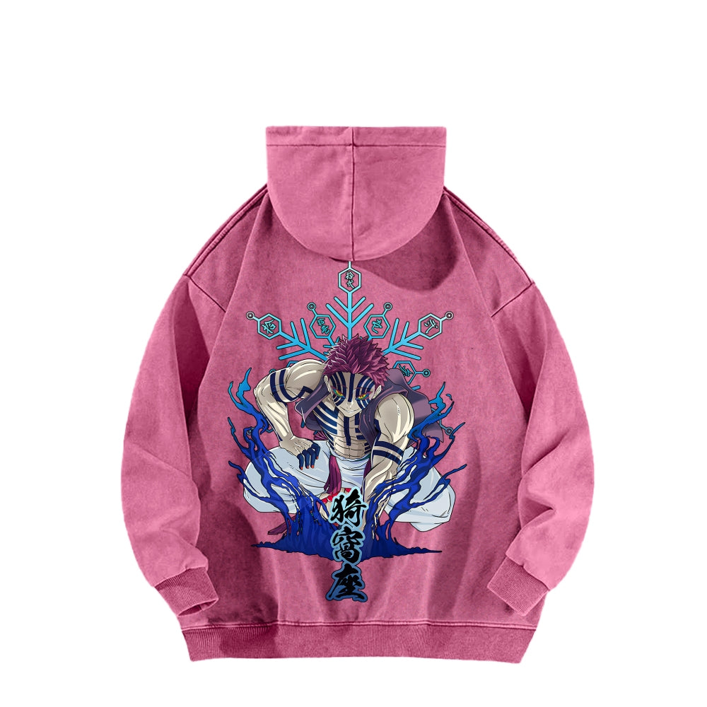 Demon Slayer Unisex Washed Hoodie 2511029984