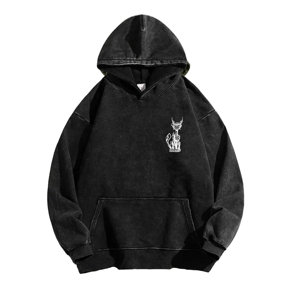 Alice Unisex Washed Hoodie 2512001632