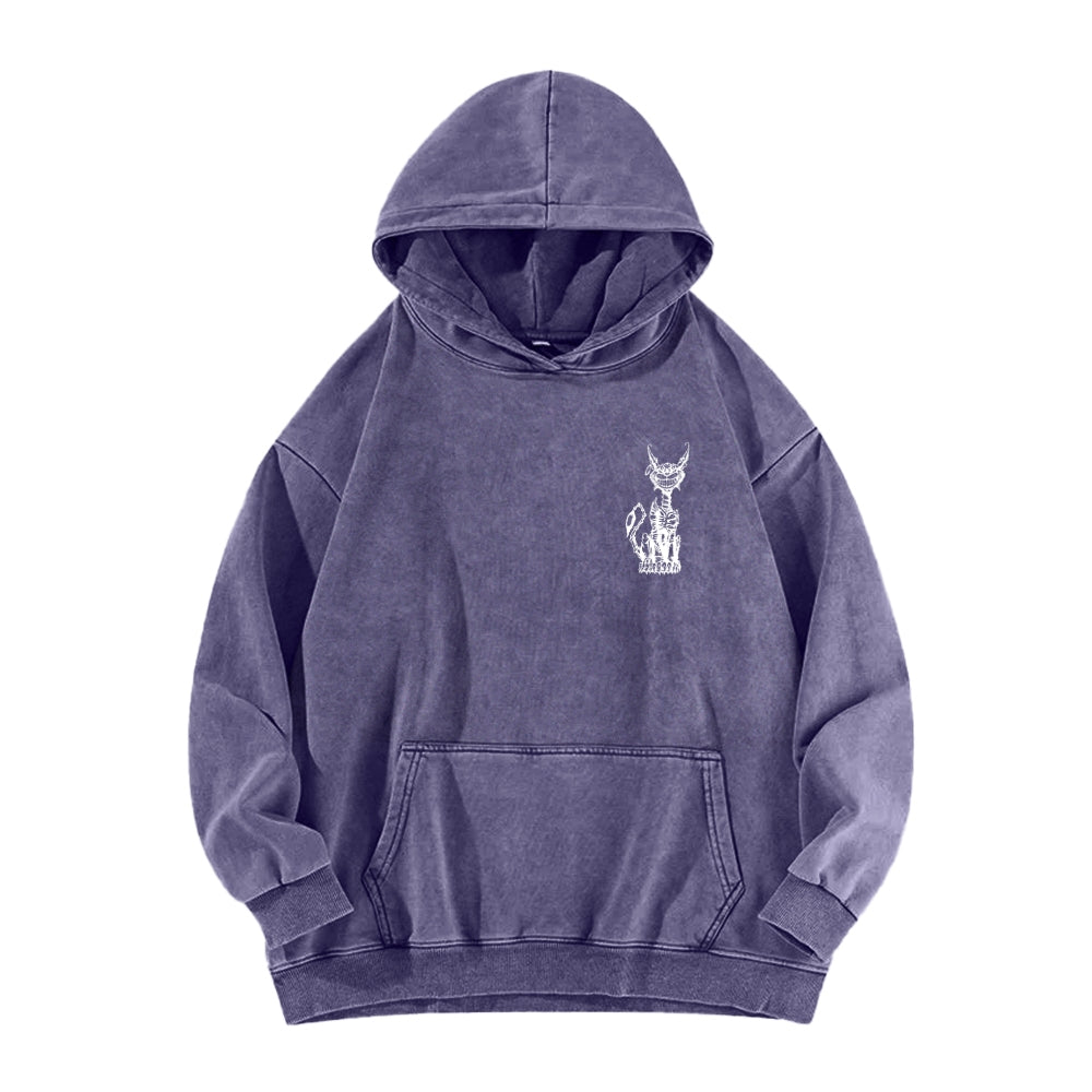Alice Unisex Washed Hoodie 2512001632