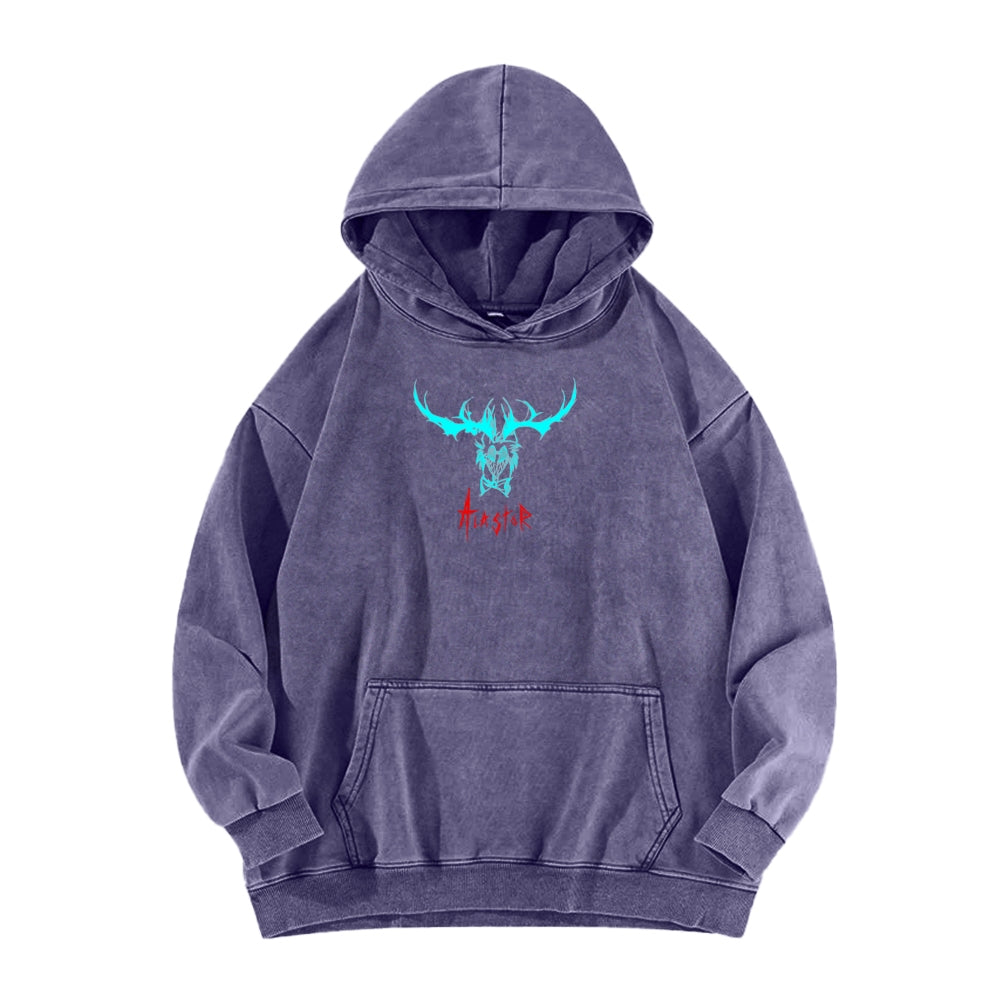 Hazbin Hotel Unisex Washed Hoodie 2512002802
