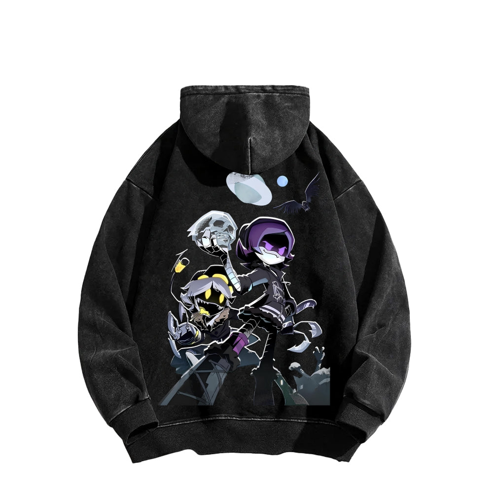 Murder Drones Unisex Washed Hoodie 2512003176