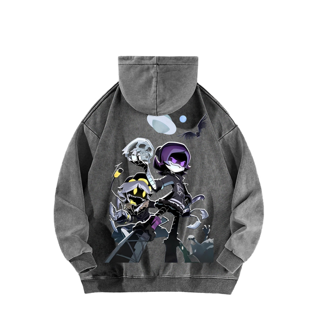 Murder Drones Unisex Washed Hoodie 2512003176