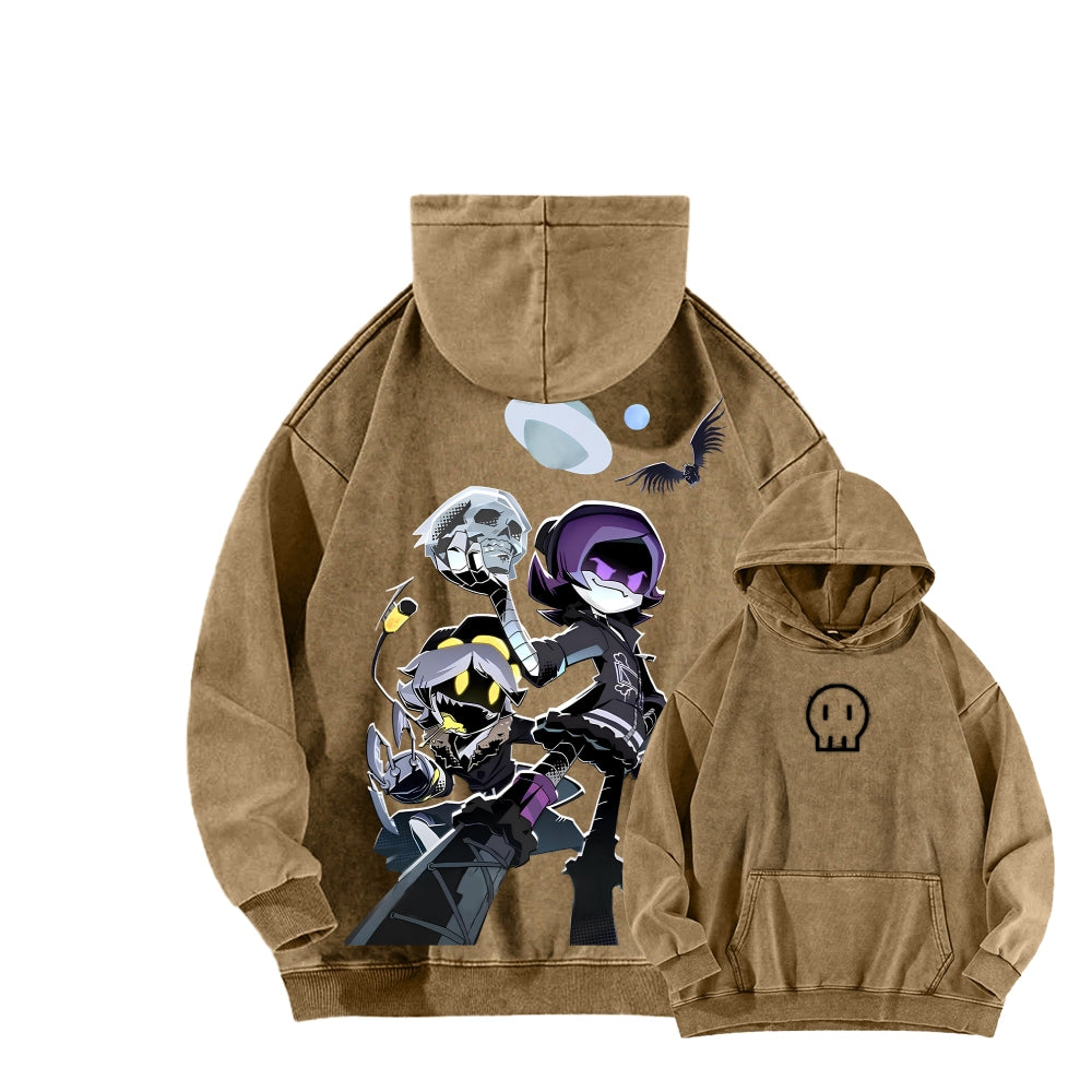 Murder Drones Unisex Washed Hoodie 2512003176