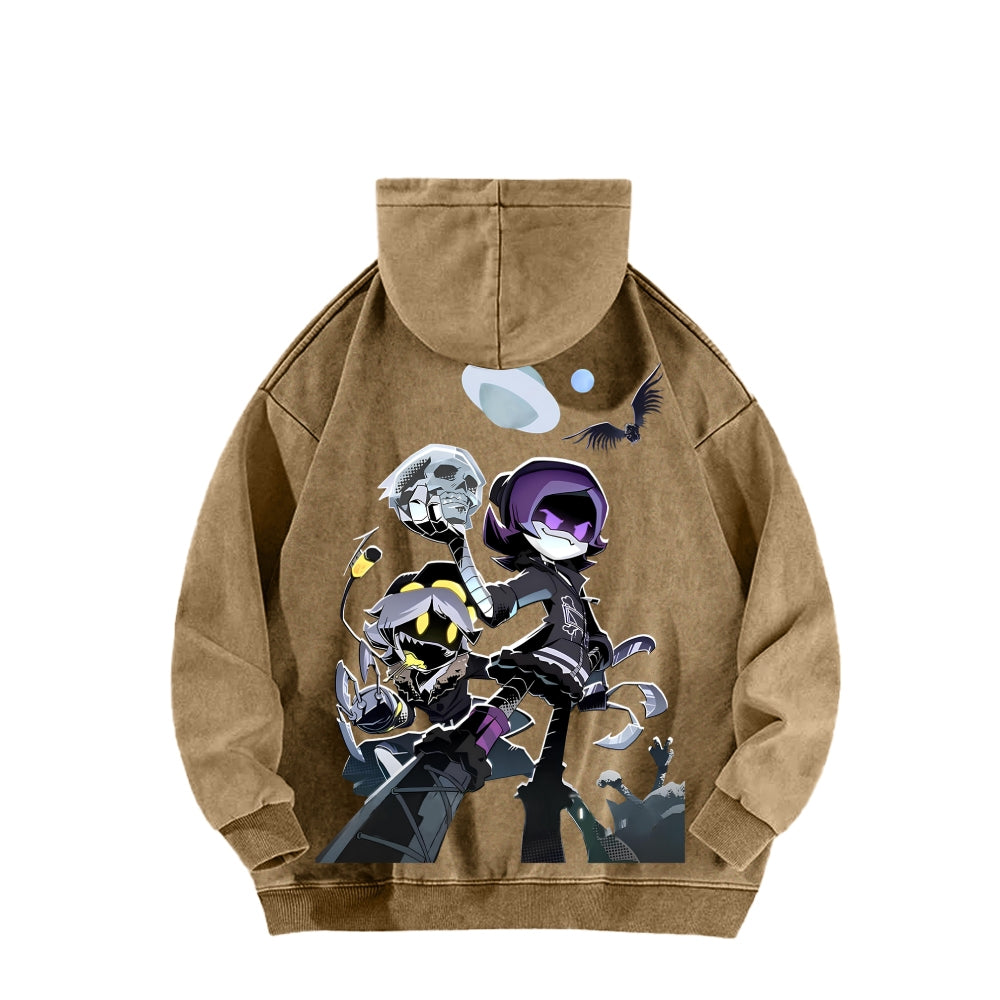 Murder Drones Unisex Washed Hoodie 2512003176