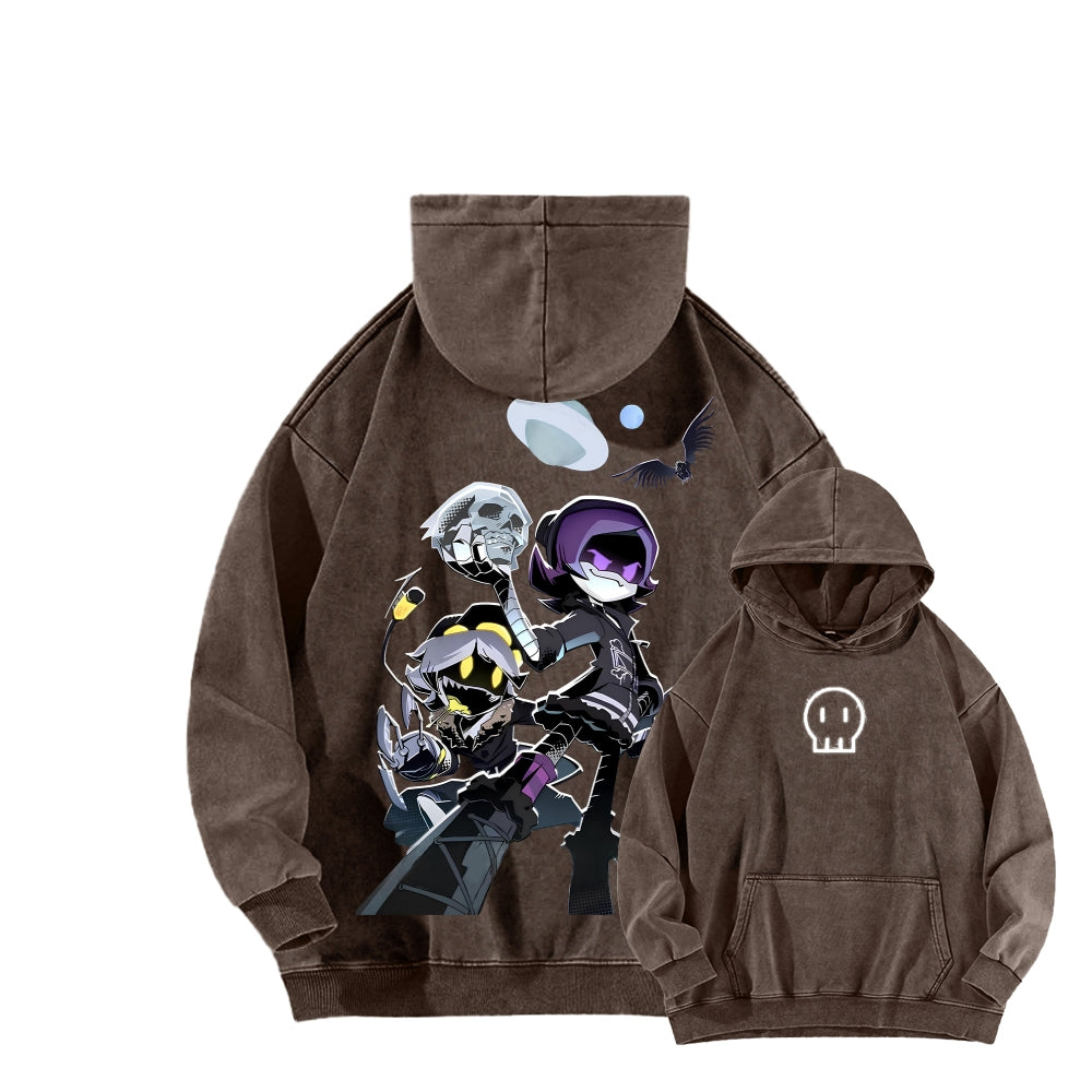 Murder Drones Unisex Washed Hoodie 2512003176