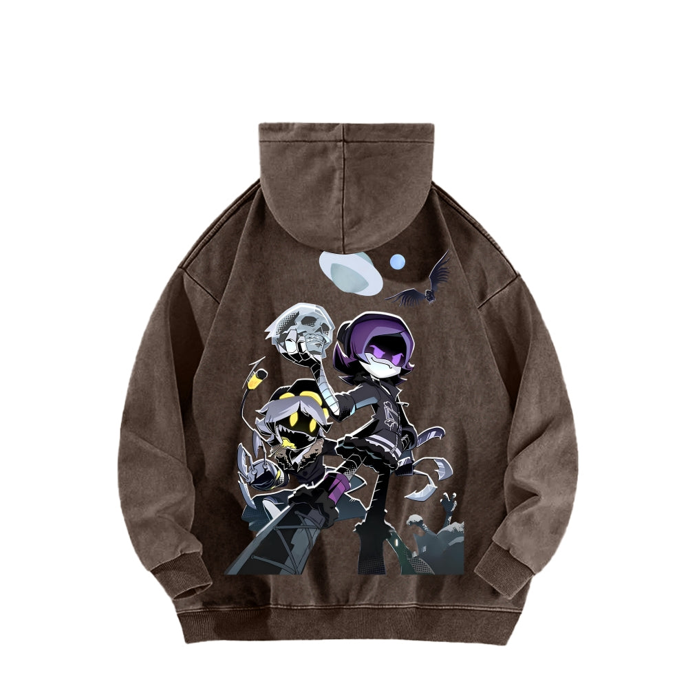 Murder Drones Unisex Washed Hoodie 2512003176