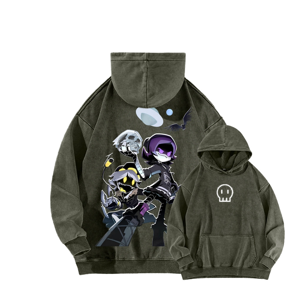 Murder Drones Unisex Washed Hoodie 2512003176