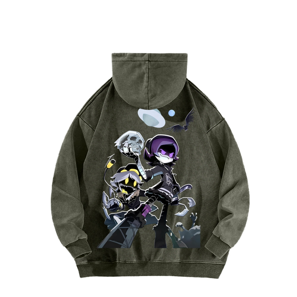 Murder Drones Unisex Washed Hoodie 2512003176