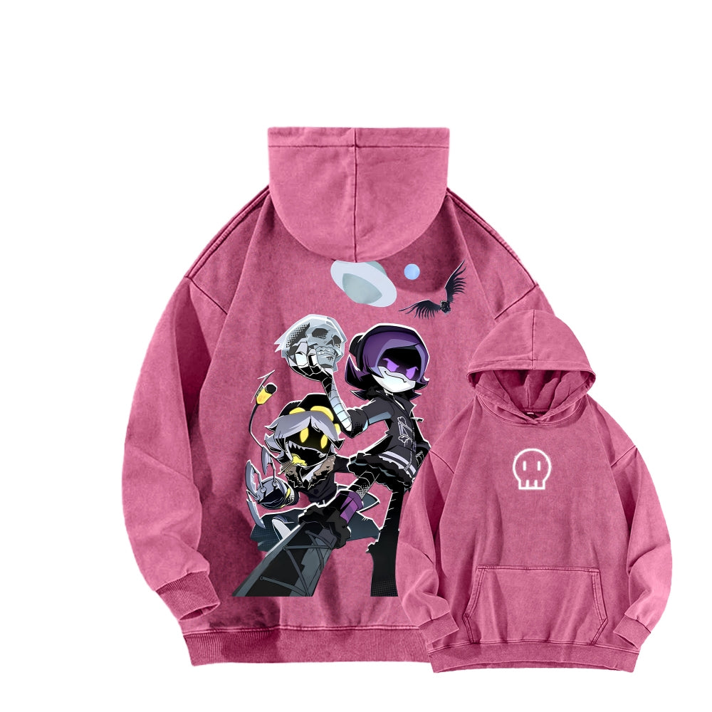 Murder Drones Unisex Washed Hoodie 2512003176