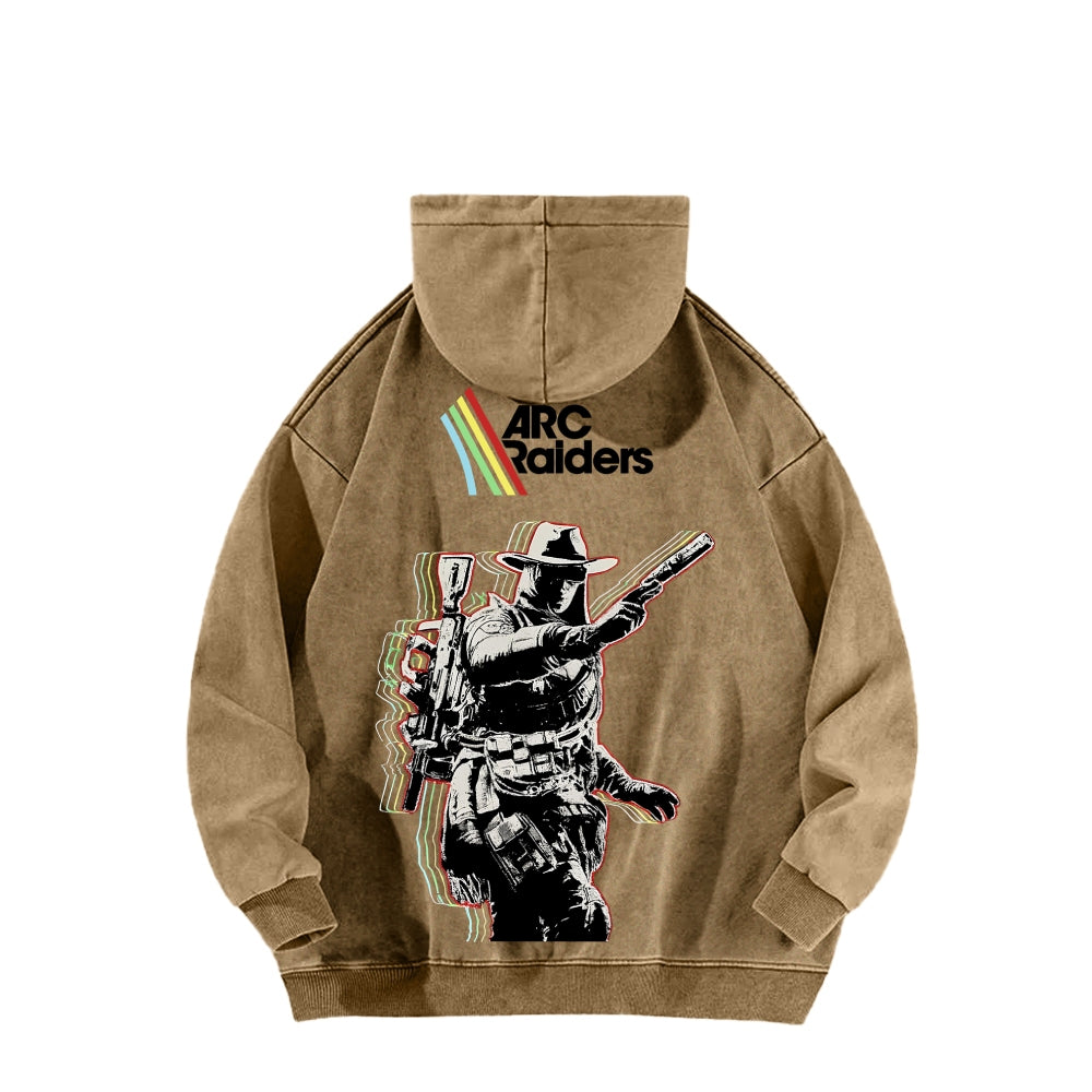 ARC Raiders Unisex Washed Hoodie 2512003194
