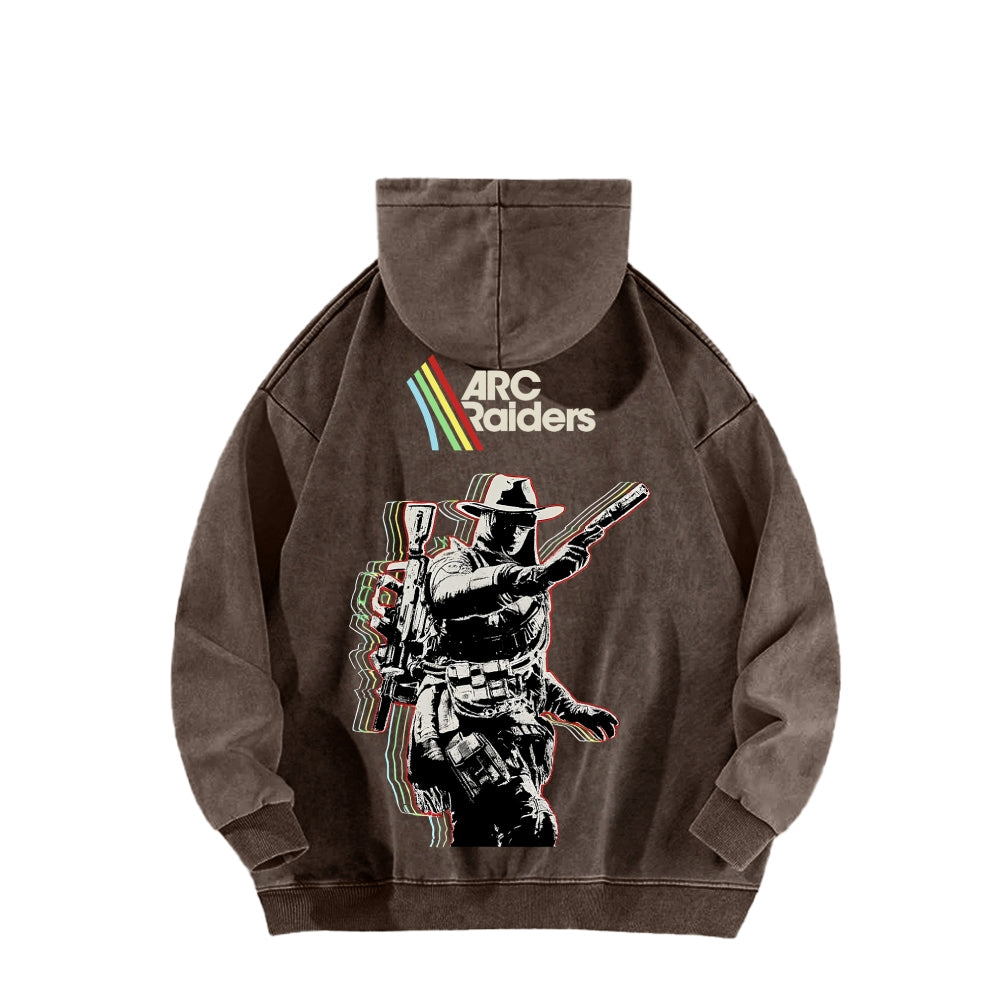 ARC Raiders Unisex Washed Hoodie 2512003194
