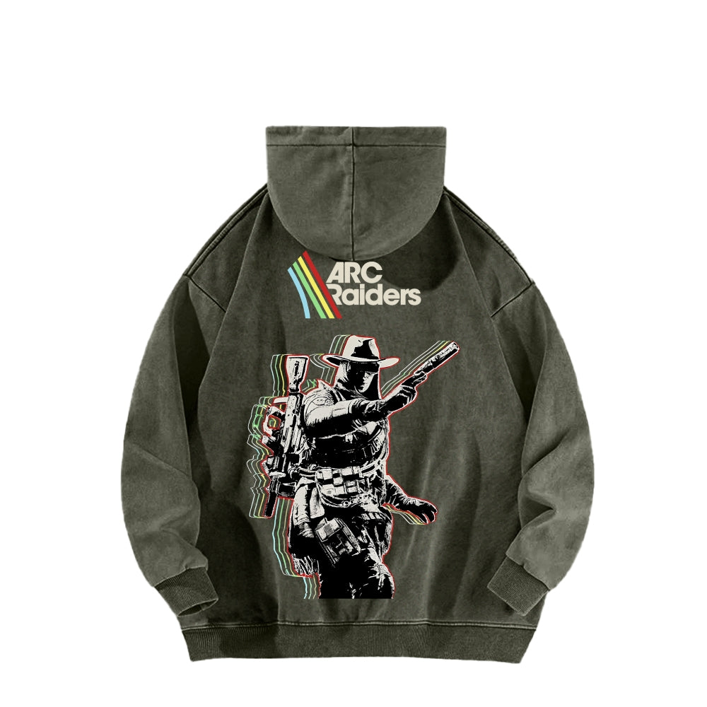 ARC Raiders Unisex Washed Hoodie 2512003194