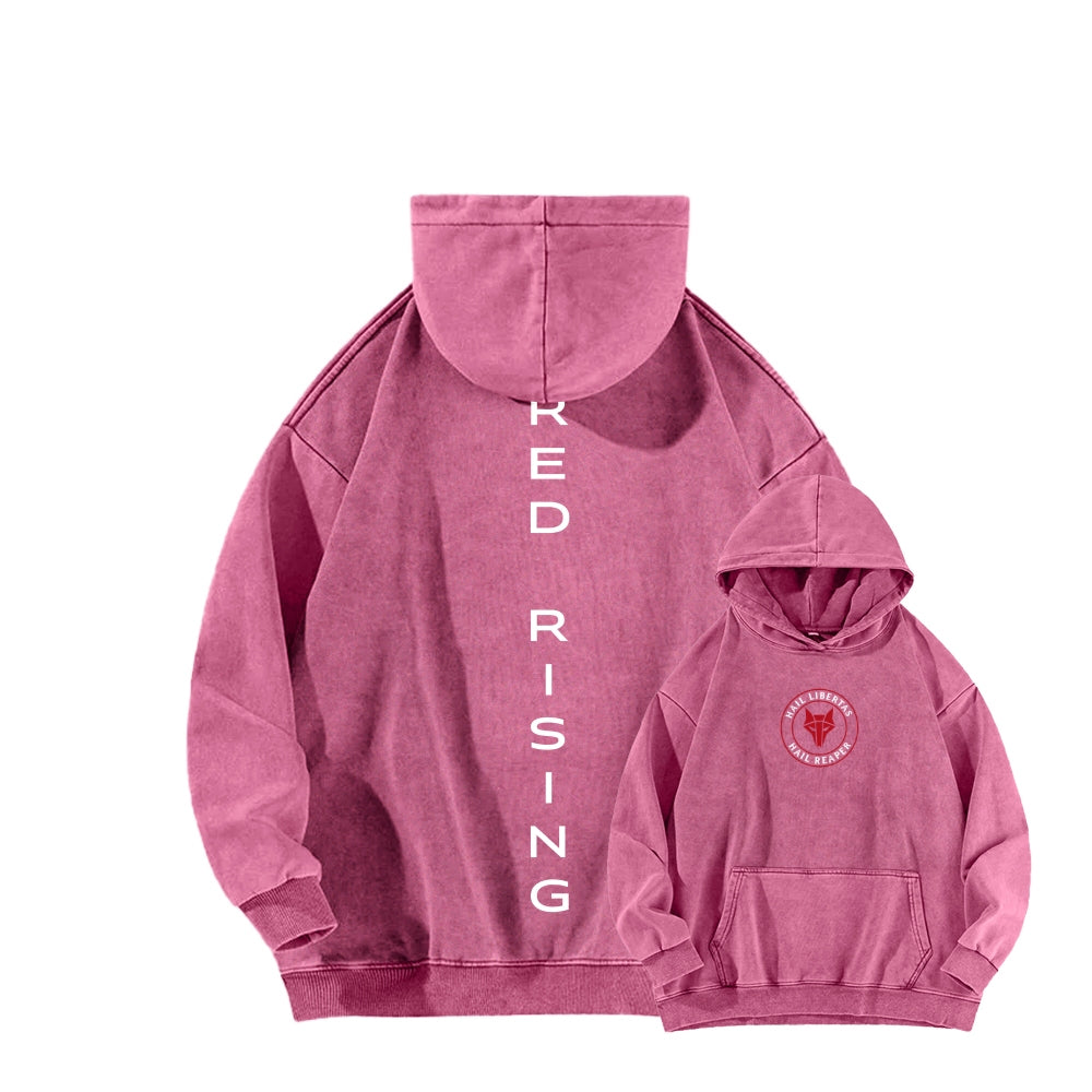Red Rising Unisex Washed Hoodie 2512005689