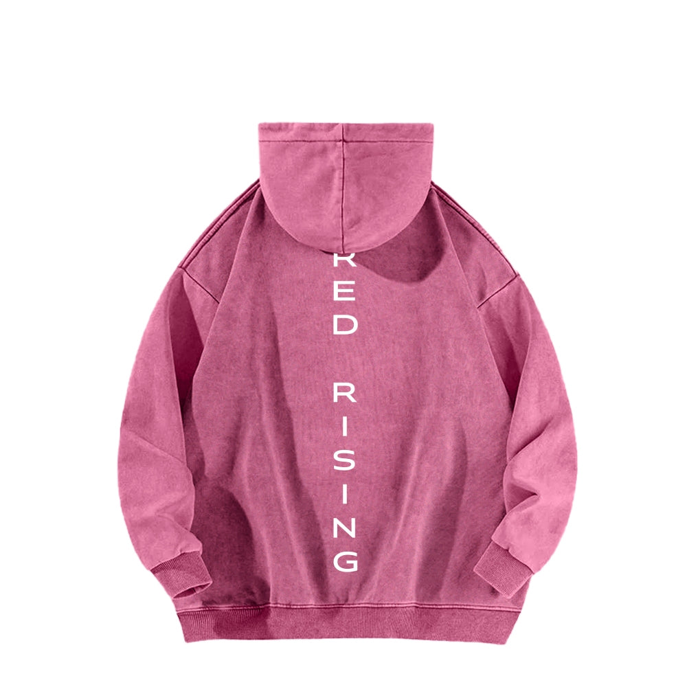 Red Rising Unisex Washed Hoodie 2512005689
