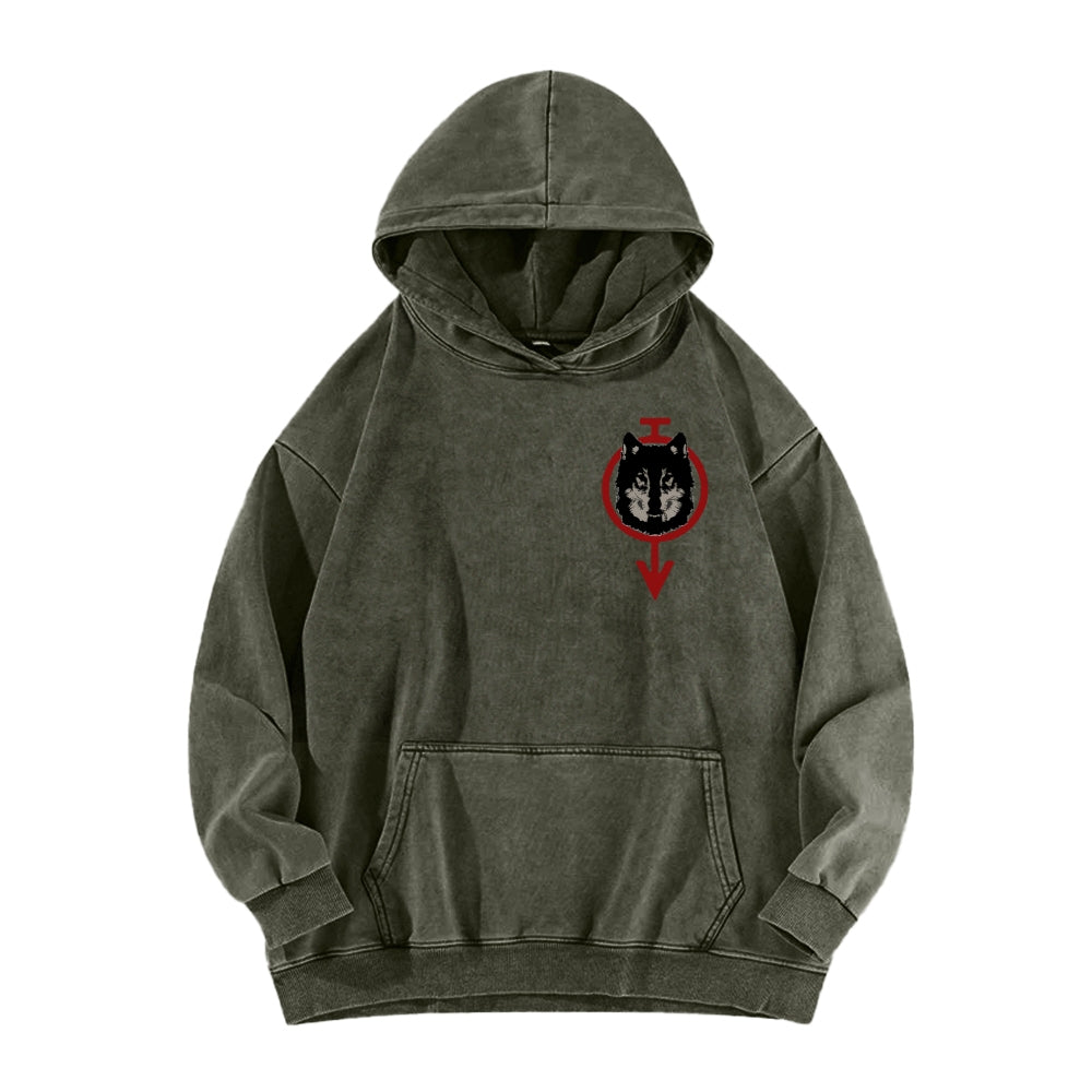 Red Rising Unisex Washed Hoodie 2512005700