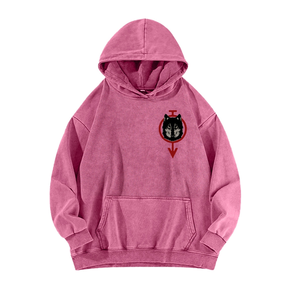 Red Rising Unisex Washed Hoodie 2512005700