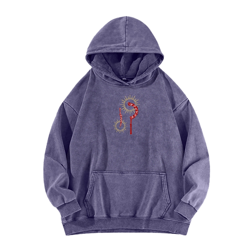 Red Rising Unisex Washed Hoodie 2512005704