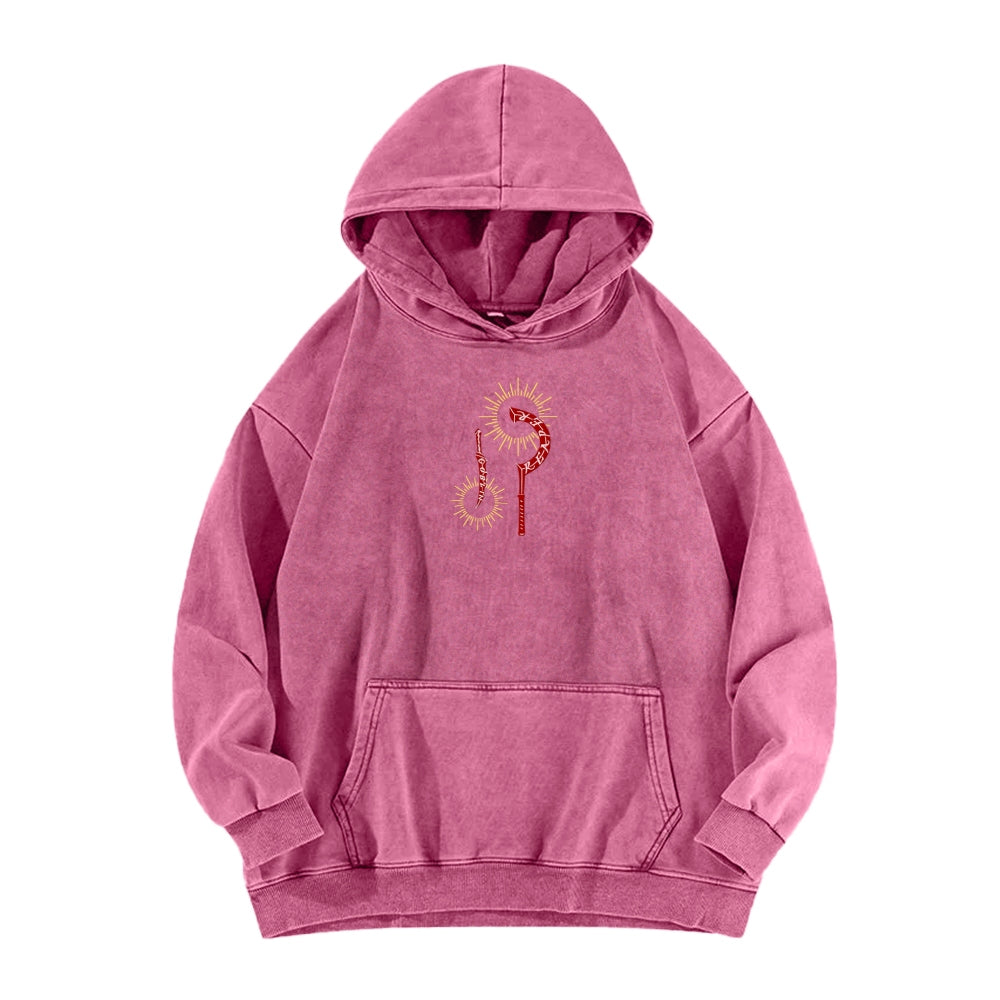 Red Rising Unisex Washed Hoodie 2512005704