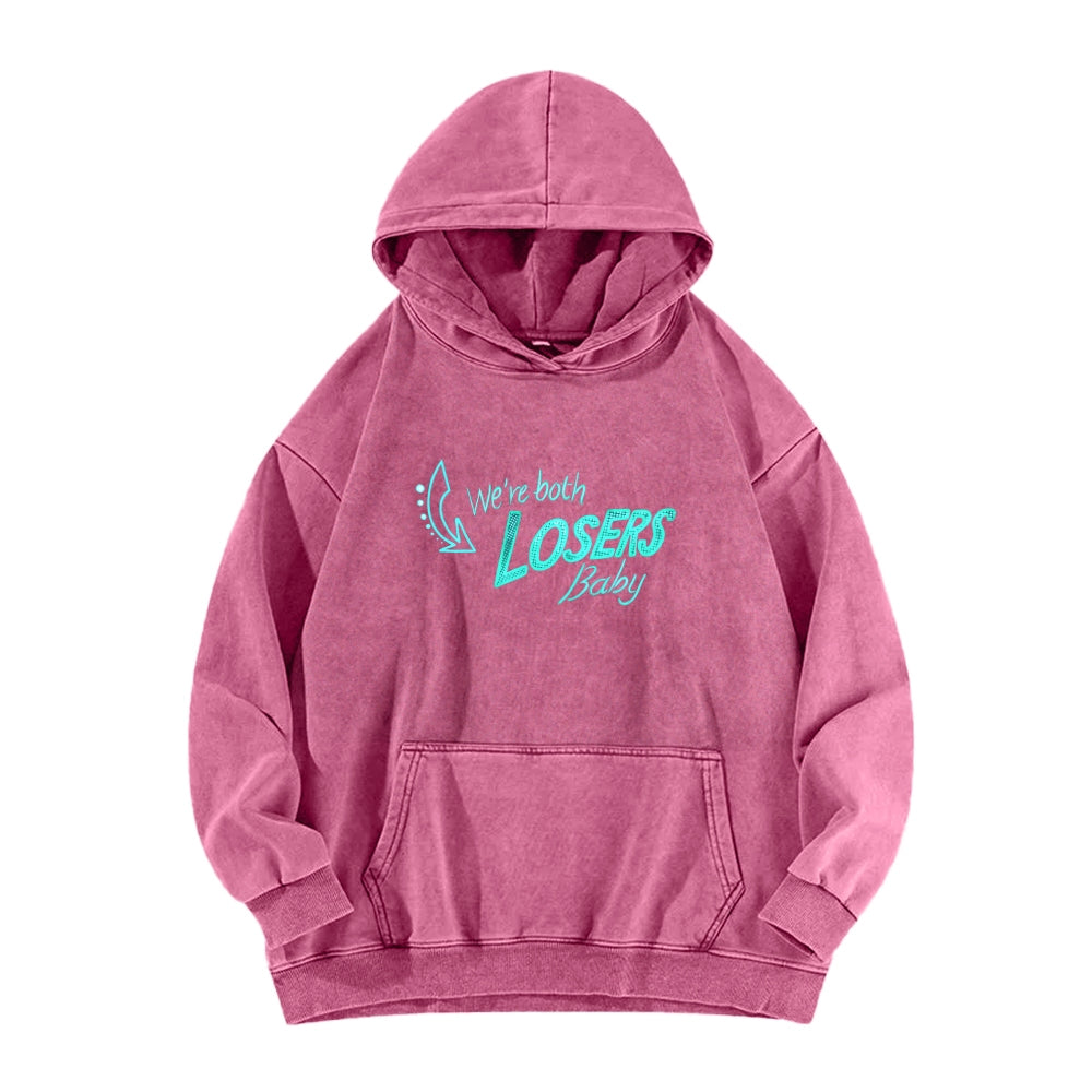 Hazbin Hotel Unisex Washed Hoodie 2512006977