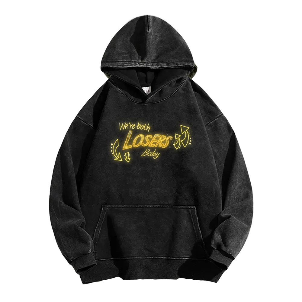Hazbin Hotel Unisex Washed Hoodie 2512007909