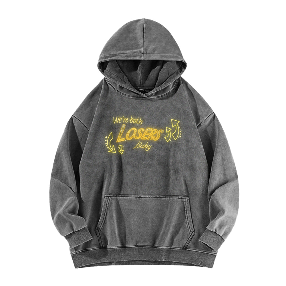 Hazbin Hotel Unisex Washed Hoodie 2512007909