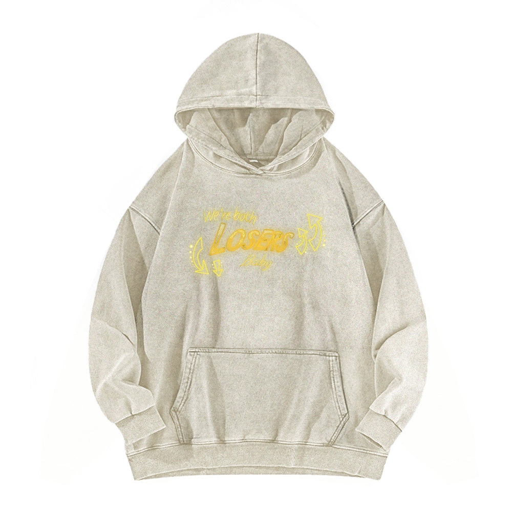 Hazbin Hotel Unisex Washed Hoodie 2512007909