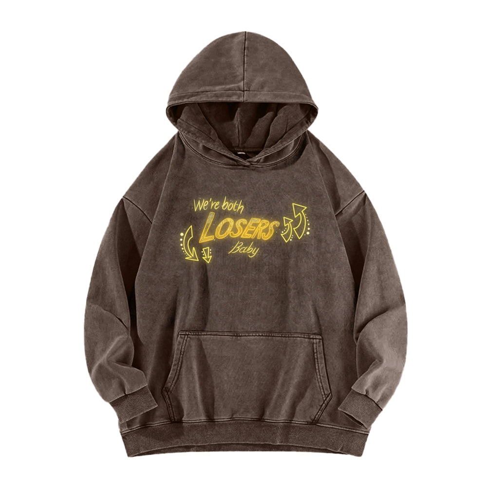 Hazbin Hotel Unisex Washed Hoodie 2512007909