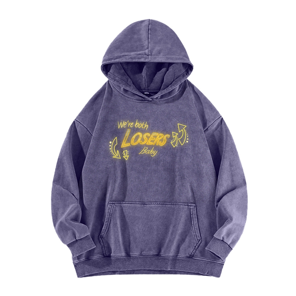 Hazbin Hotel Unisex Washed Hoodie 2512007909