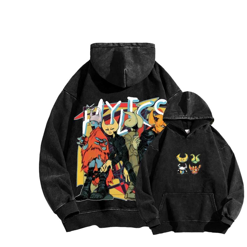 Hylics Unisex Washed Hoodie 2512011536