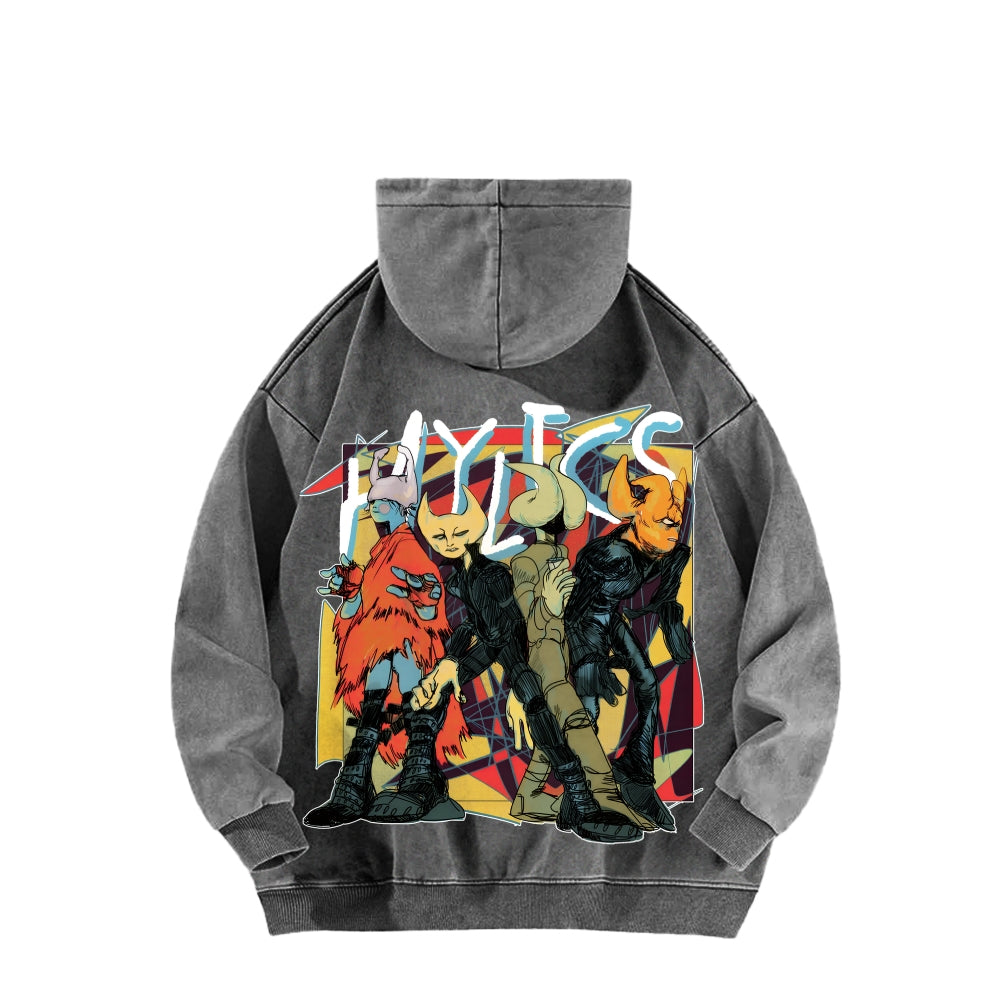 Hylics Unisex Washed Hoodie 2512011536