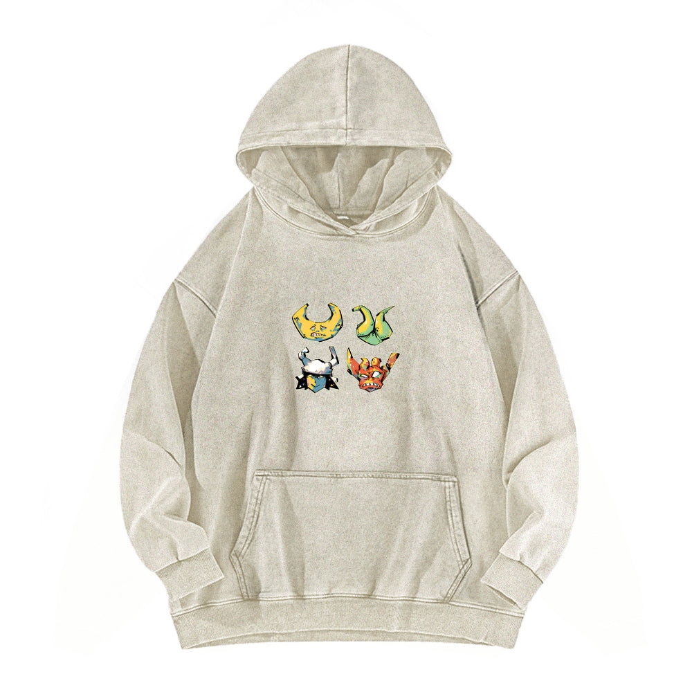 Hylics Unisex Washed Hoodie 2512011536