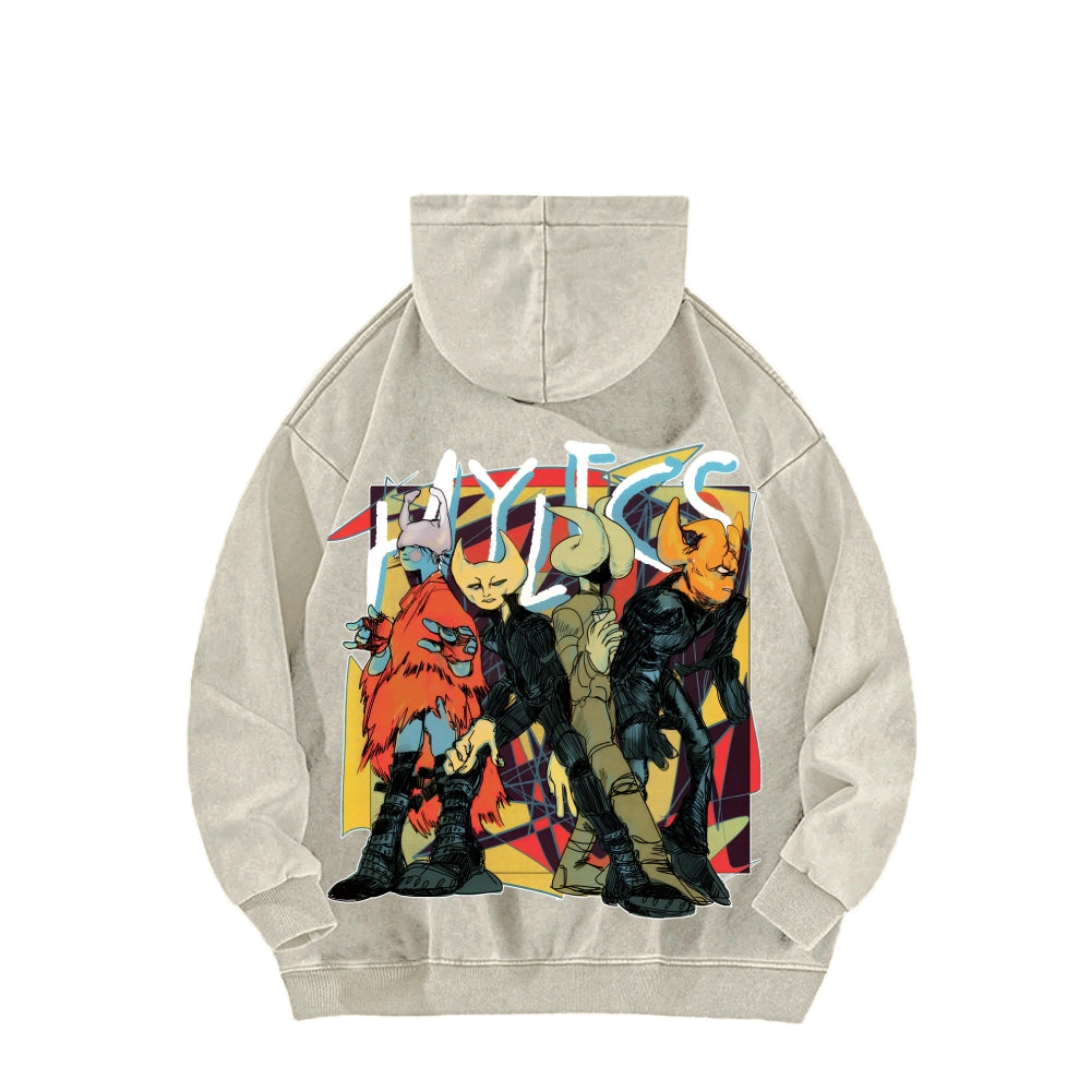 Hylics Unisex Washed Hoodie 2512011536
