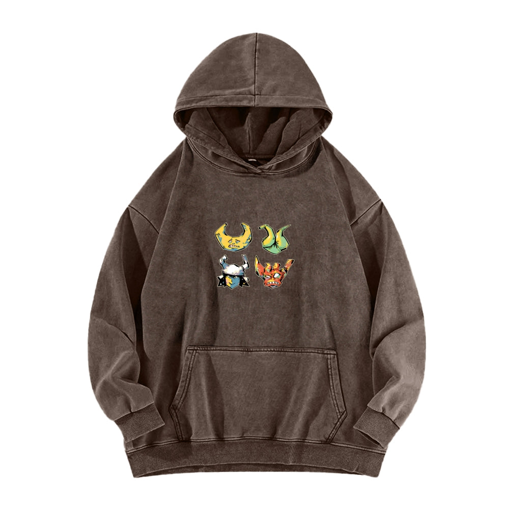 Hylics Unisex Washed Hoodie 2512011536