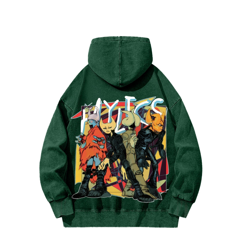 Hylics Unisex Washed Hoodie 2512011536
