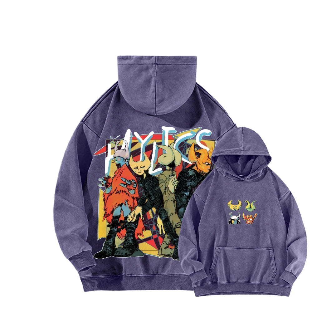 Hylics Unisex Washed Hoodie 2512011536